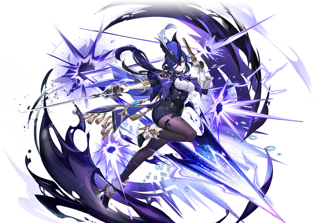 Clorinde Wish Art from Genshin Impact