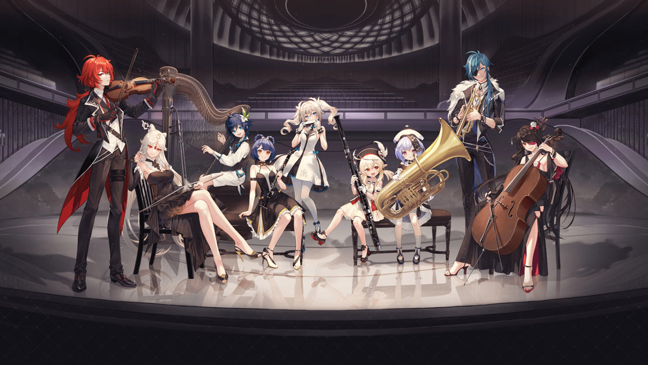 Concert Promo Art from Genshin Impact