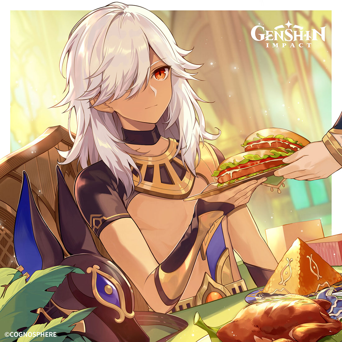 Cyno Birthday 2023 Art from Genshin Impact