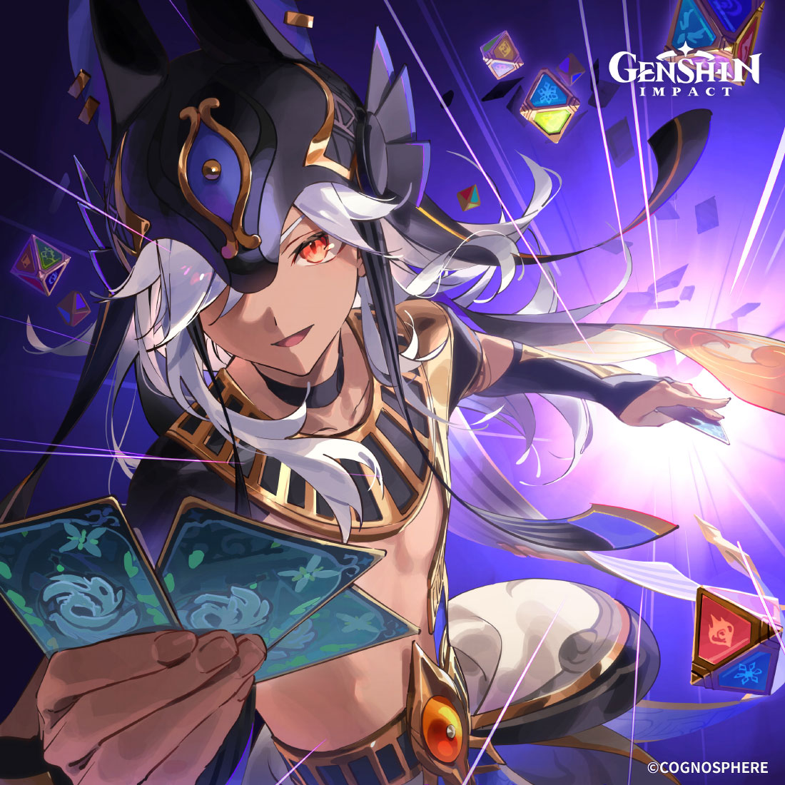 Cyno Birthday 2024 Art from Genshin Impact