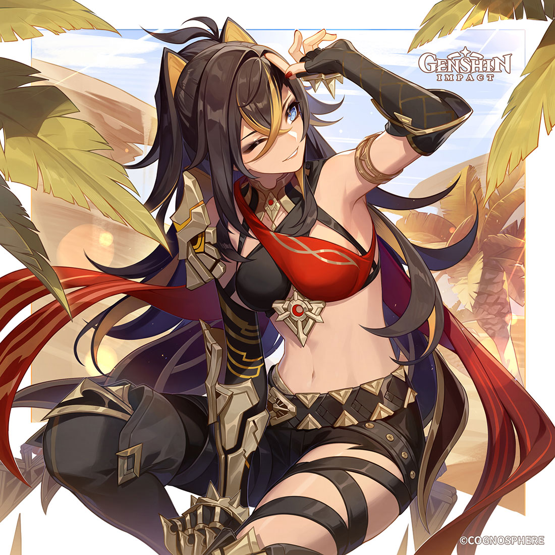 Dehya Birthday 2023 Art from Genshin Impact