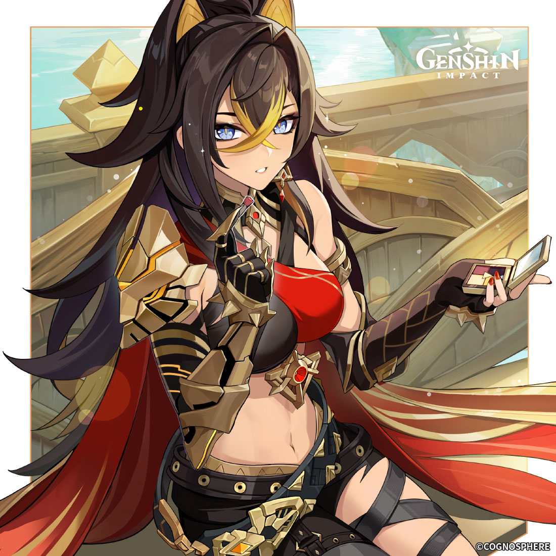 Dehya Birthday 2024 Art from Genshin Impact