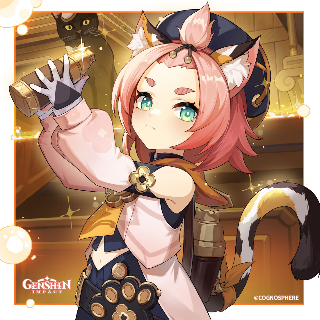 Diona Birthday 2024 Art from Genshin Impact