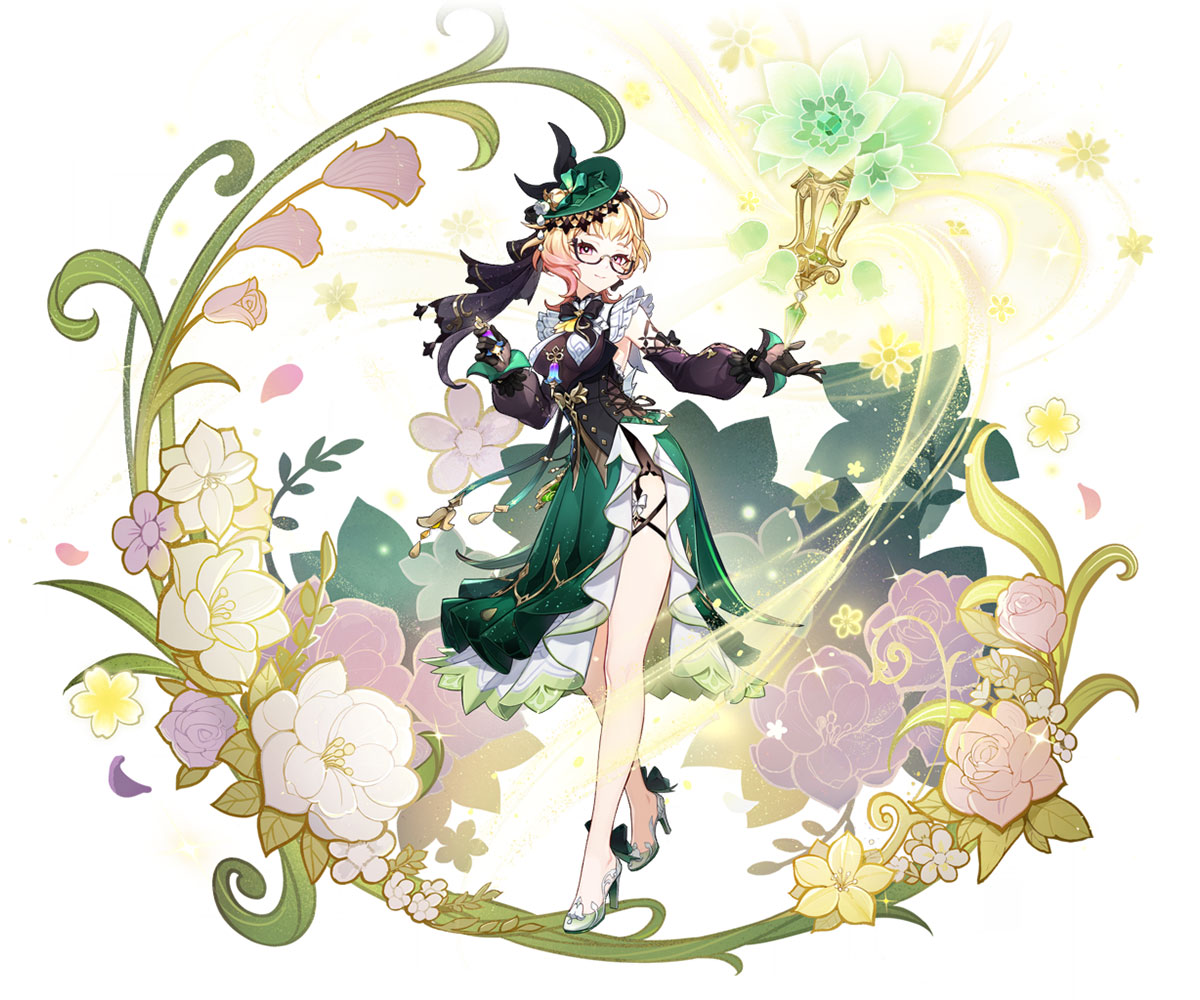 Emilie Wish Art from Genshin Impact