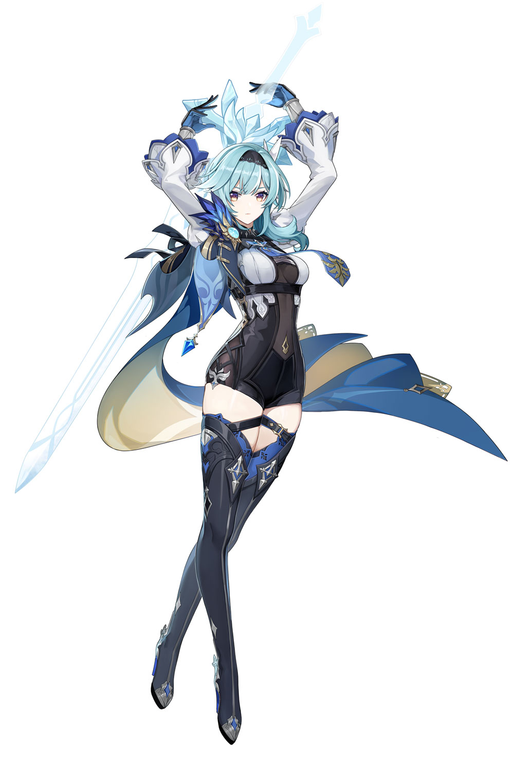 Eula Art from Genshin Impact