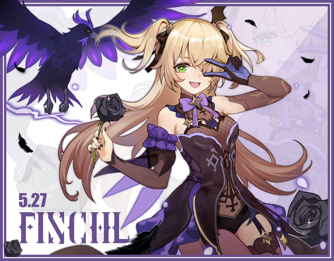 Fischl Birthday 2020 Art from Genshin Impact