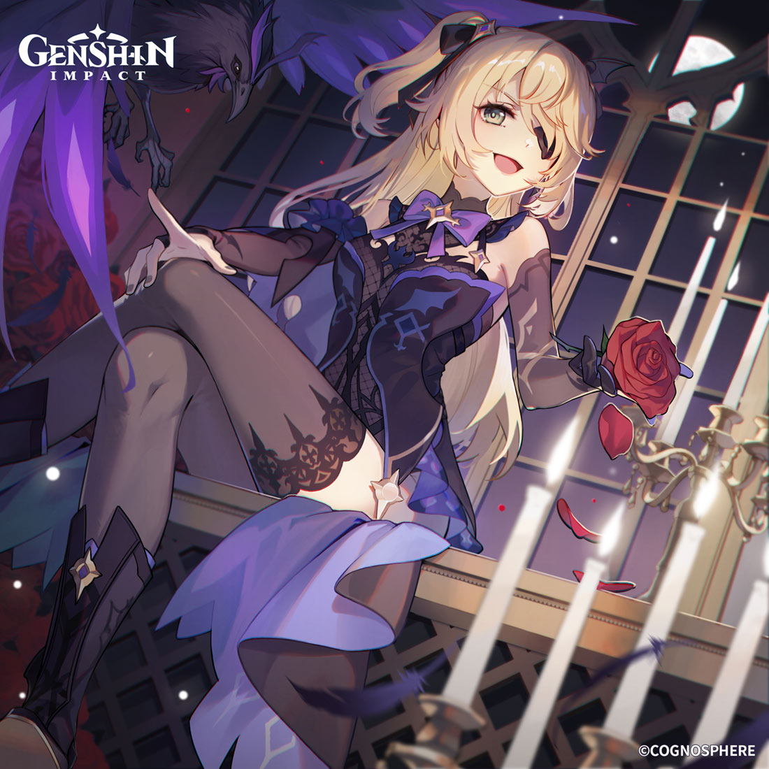 Fischl Birthday 2022 Art from Genshin Impact