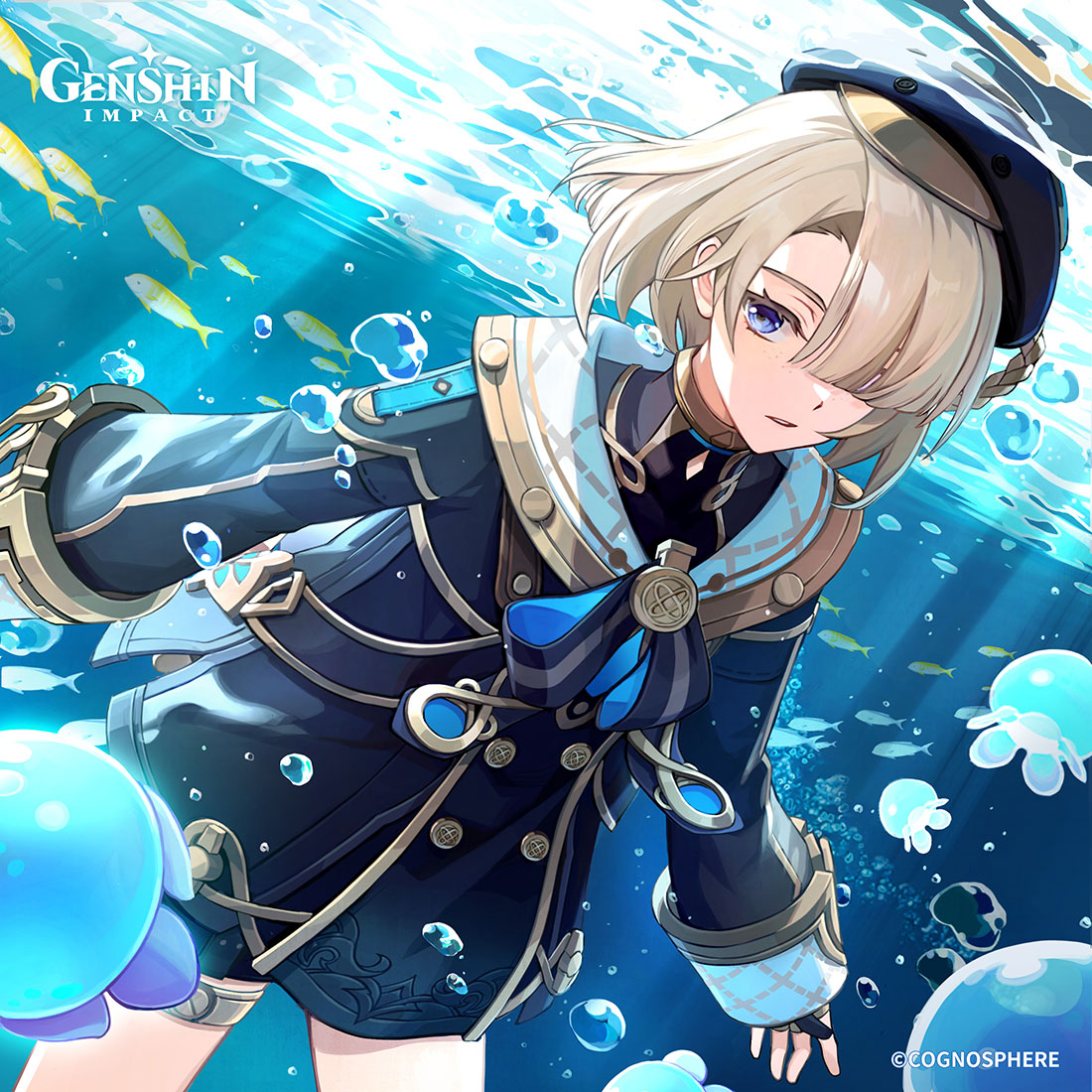 Freminet Birthday 2023 Art from Genshin Impact