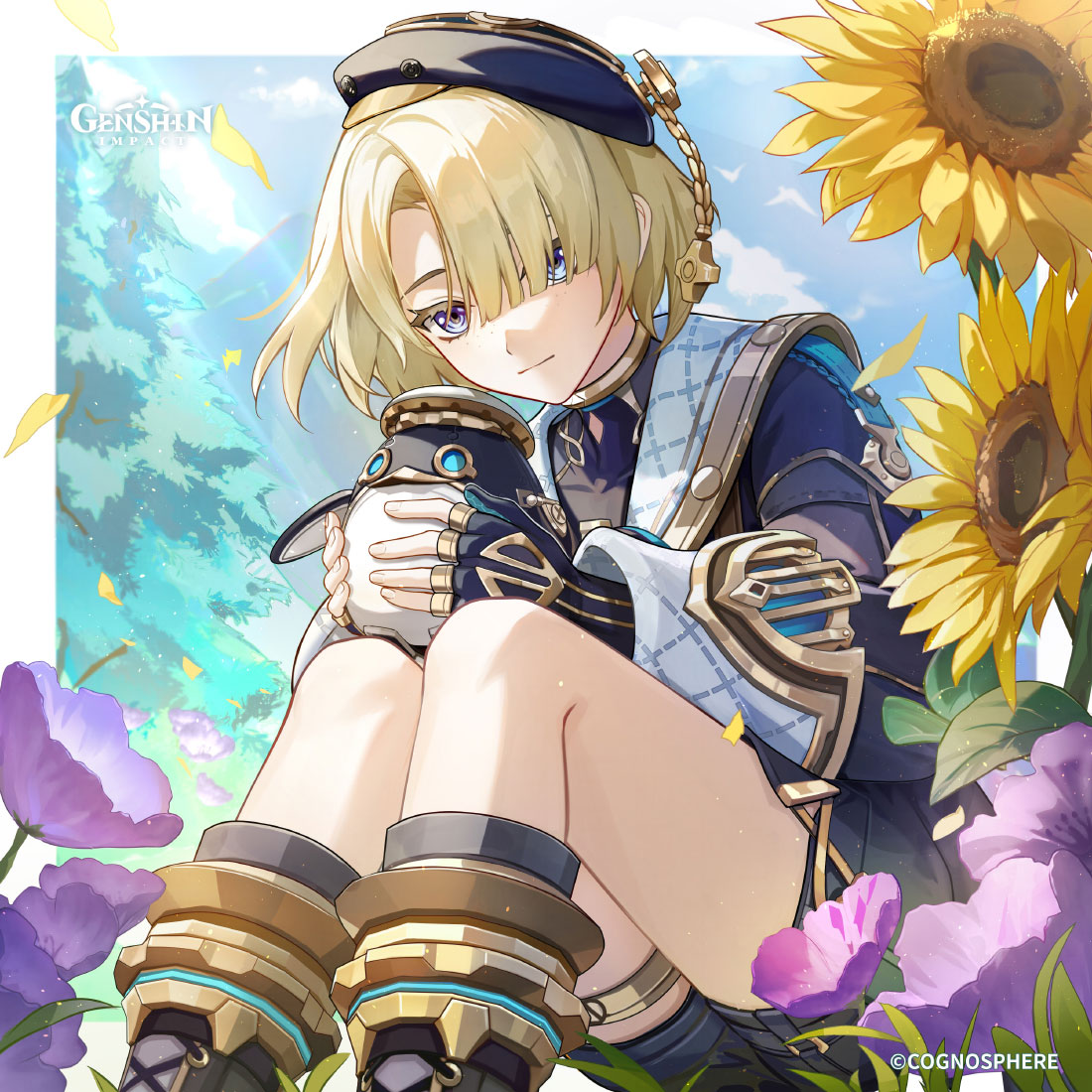 Freminet Birthday 2024 Art from Genshin Impact