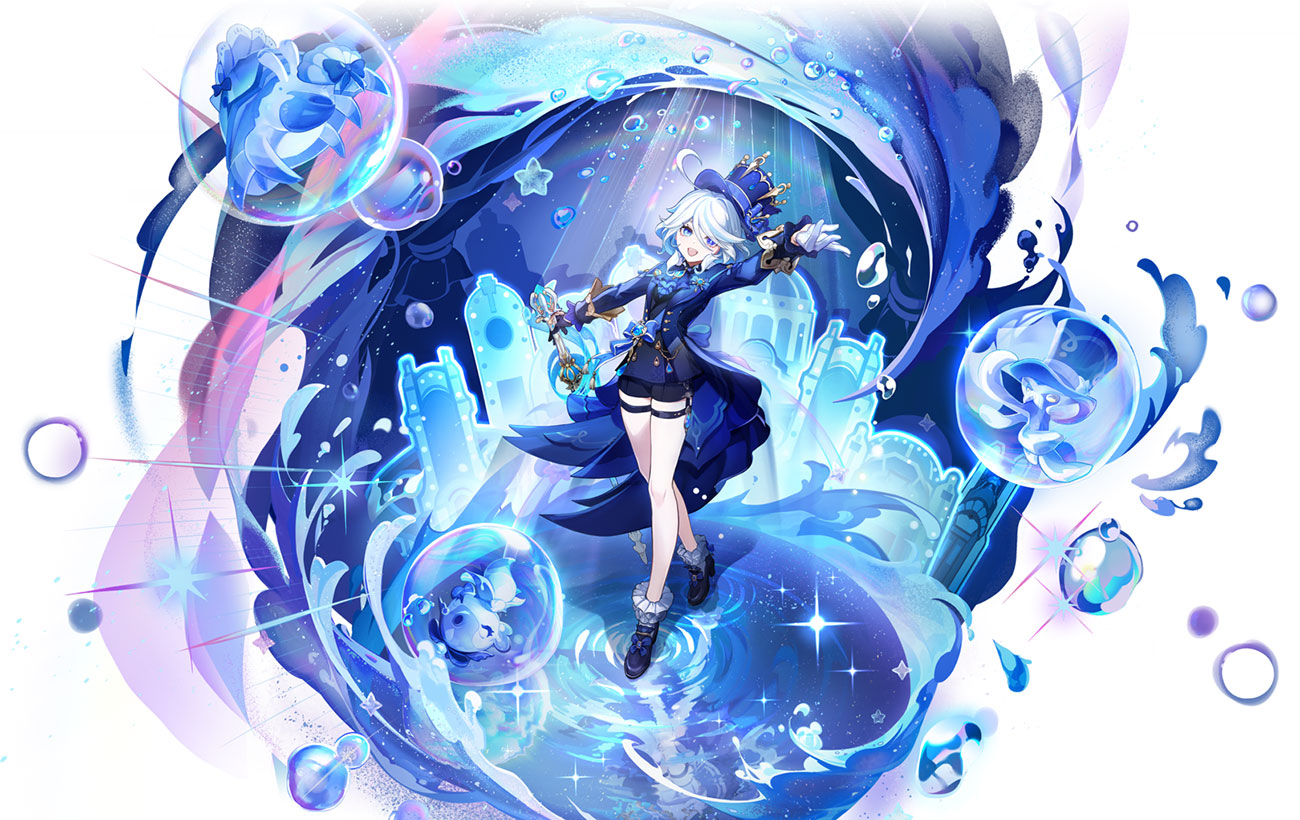 Furina Wish Art from Genshin Impact