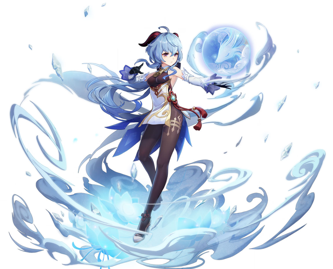 Ganyu Wish Art from Genshin Impact
