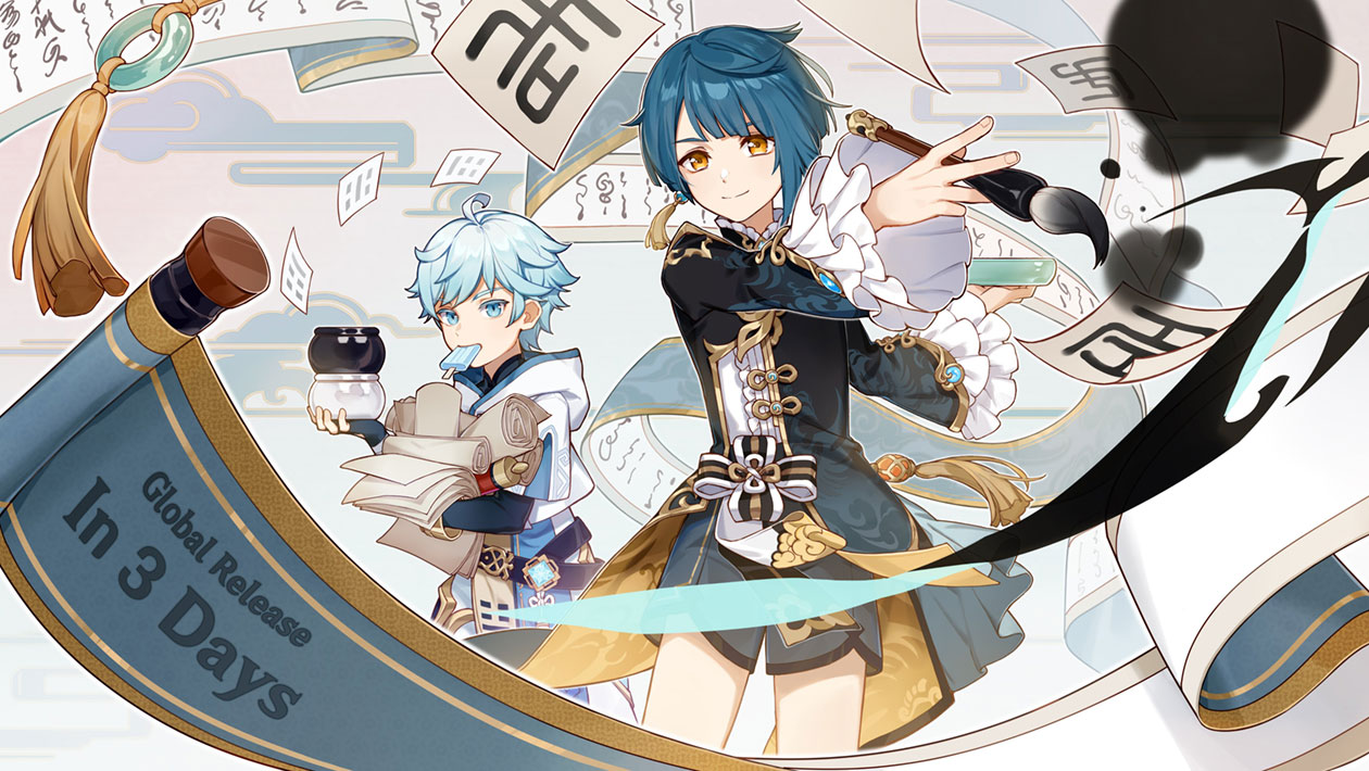 Global Release Countdown: 3 Days Art from Genshin Impact