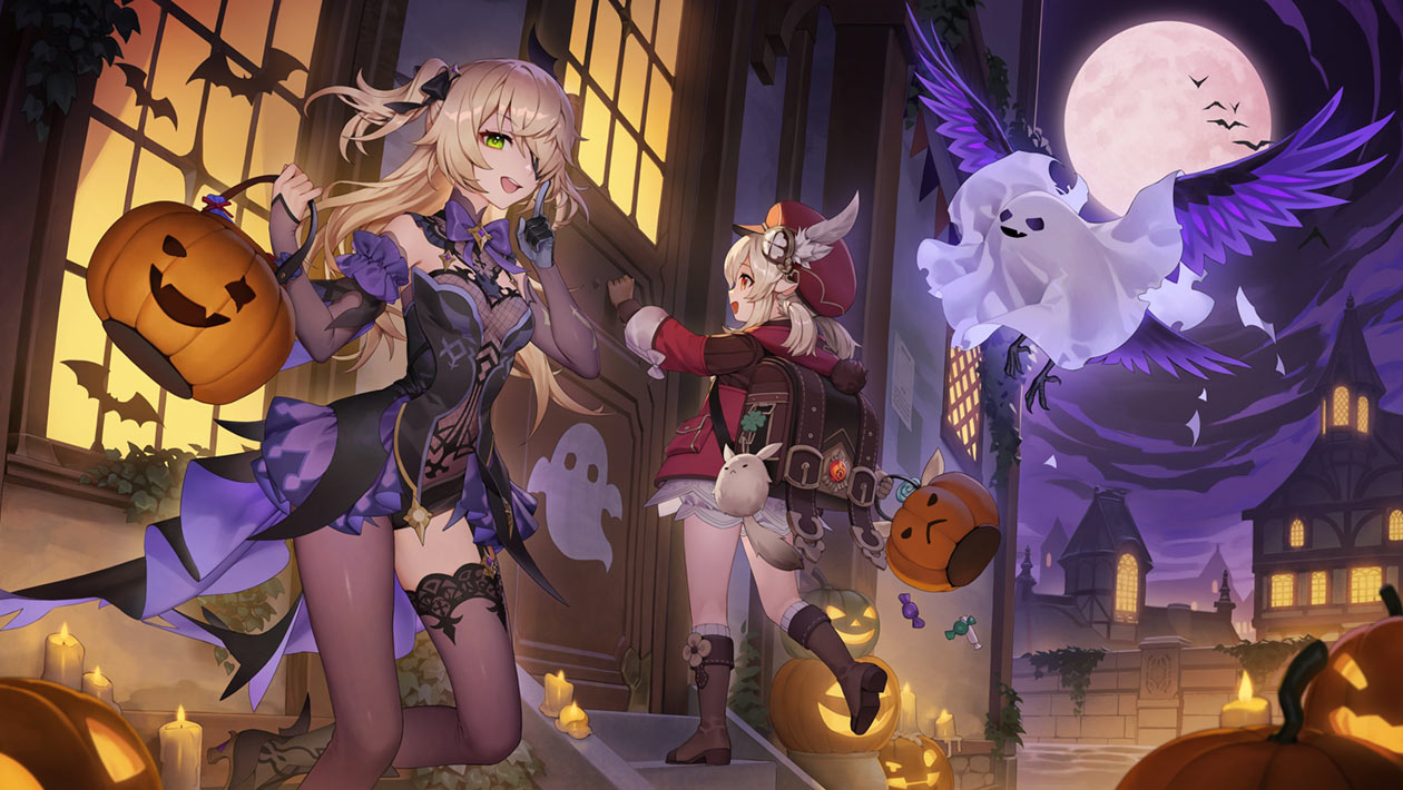 Halloween 2022 Art from Genshin Impact