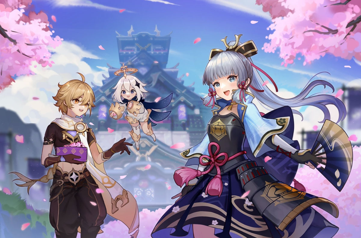 HoYoLab App Release Art from Genshin Impact