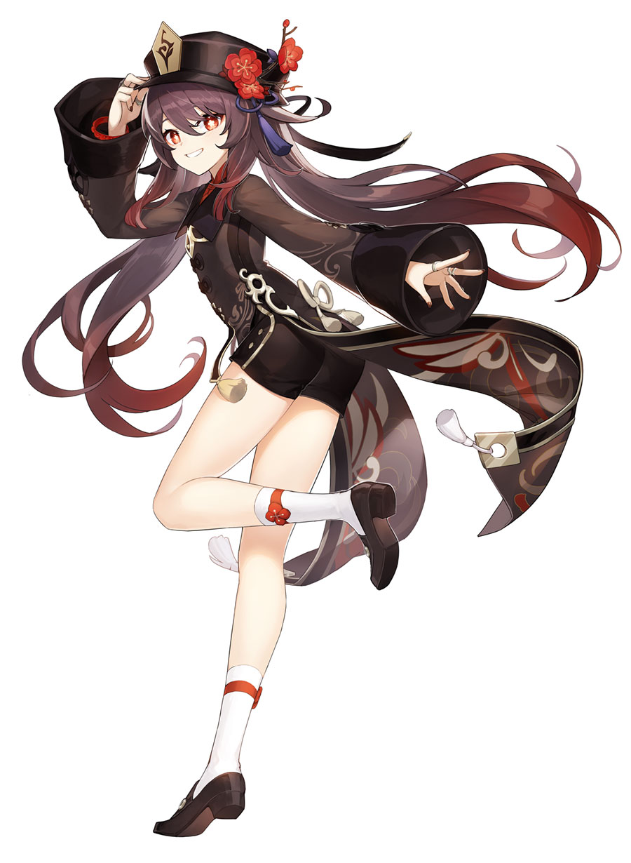 Hu Tao Art from Genshin Impact