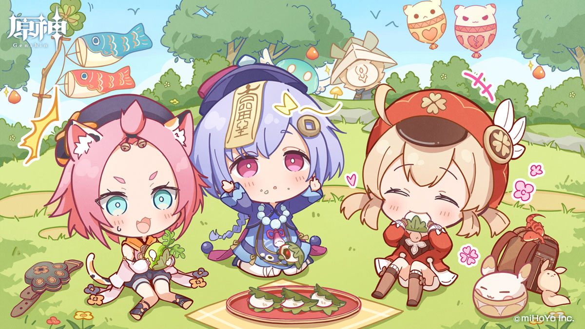 Japan Children's Day Art from Genshin Impact