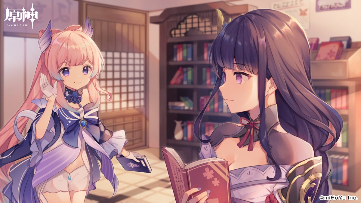 JP Twitter 1.5 Million Followers Art from Genshin Impact