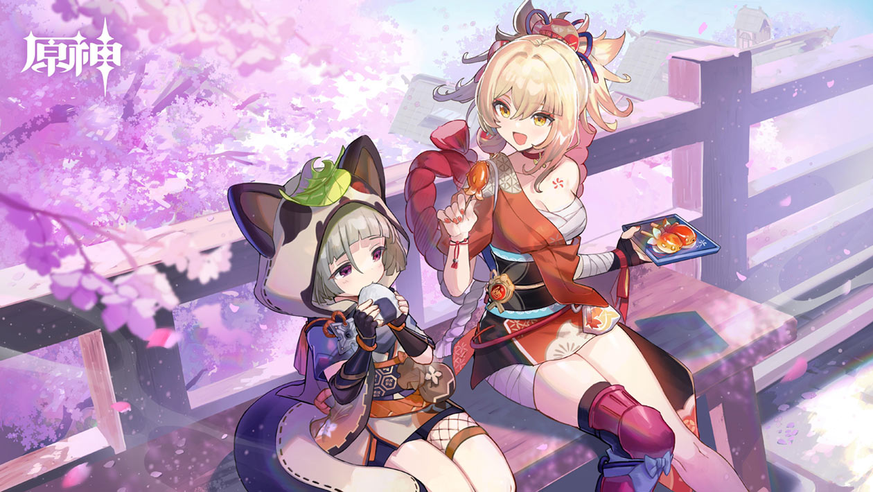 JP Twitter 2.6 Million Followers Art from Genshin Impact