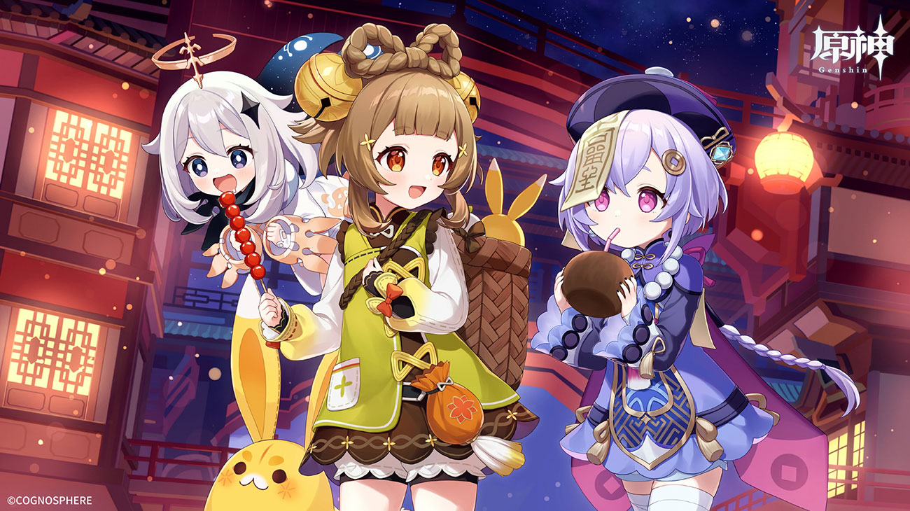 JP Twitter 2.9 Million Followers Art from Genshin Impact
