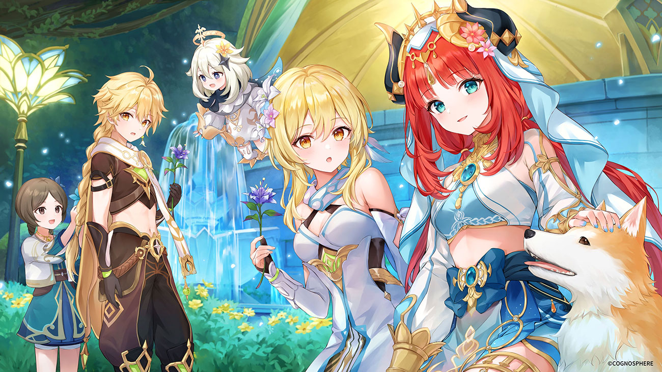 JP Twitter 3.2 Million Followers Art from Genshin Impact