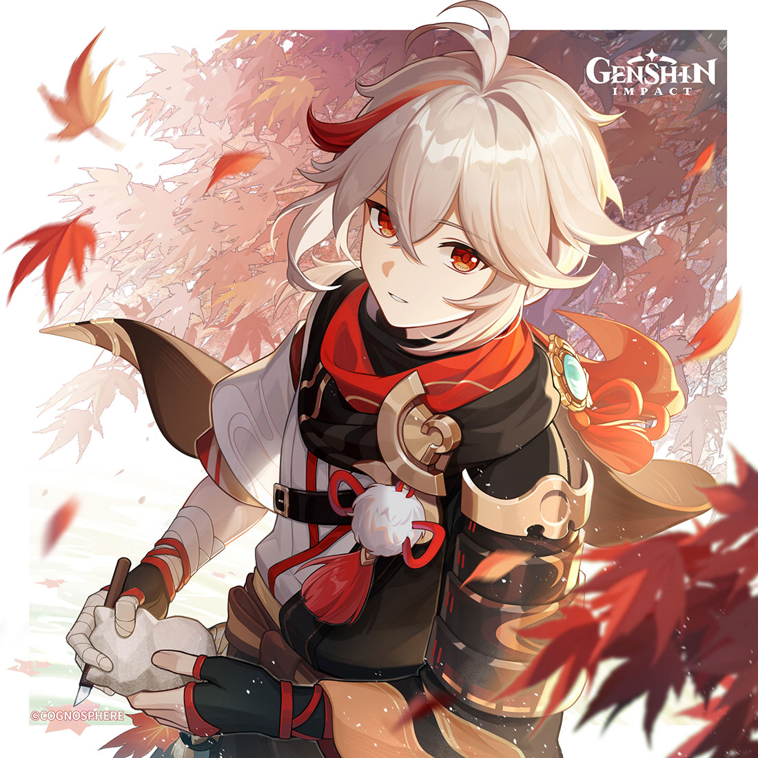 Kaedehara Kazuha Birthday 2023 Art from Genshin Impact