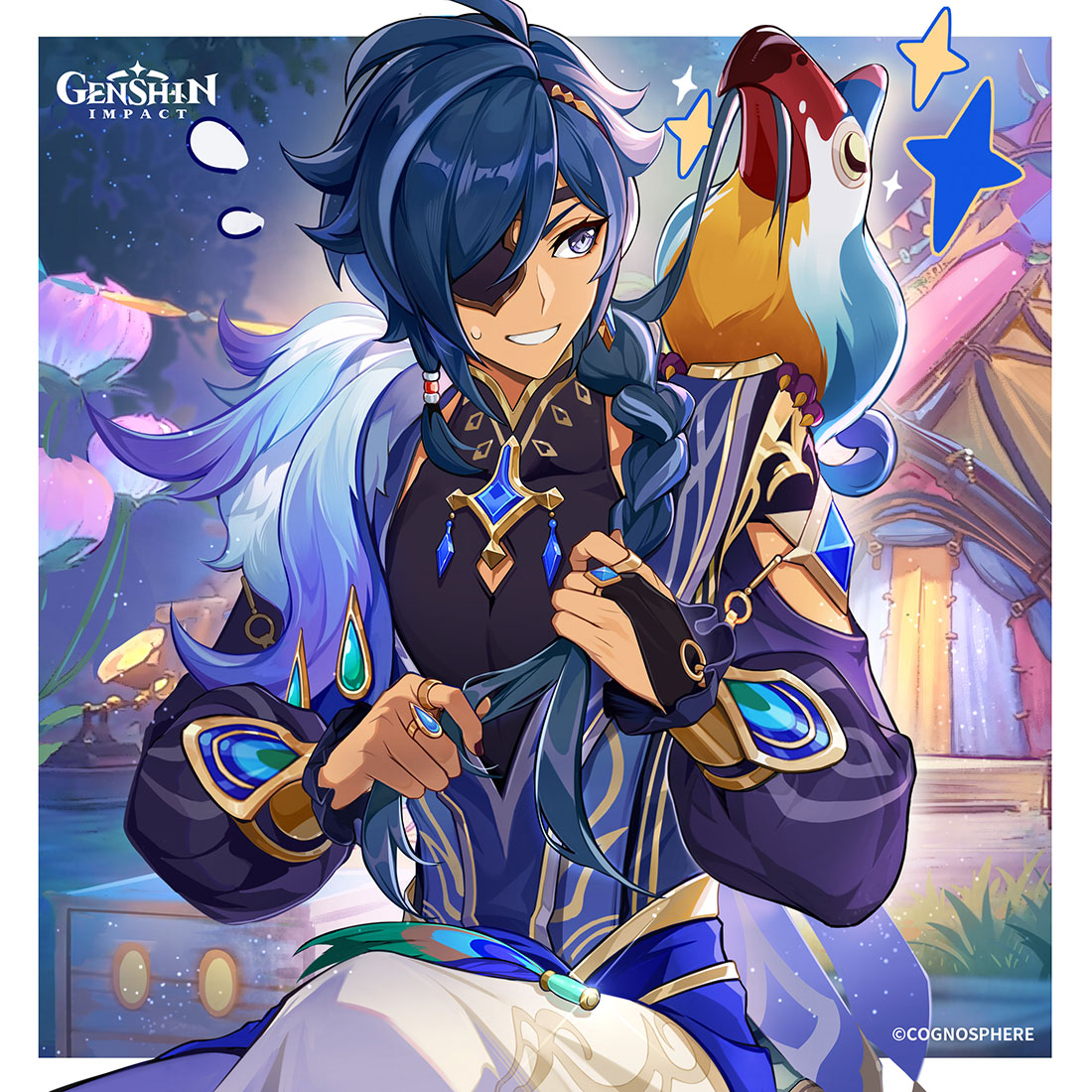 Kaeya Birthday 2023 Art from Genshin Impact