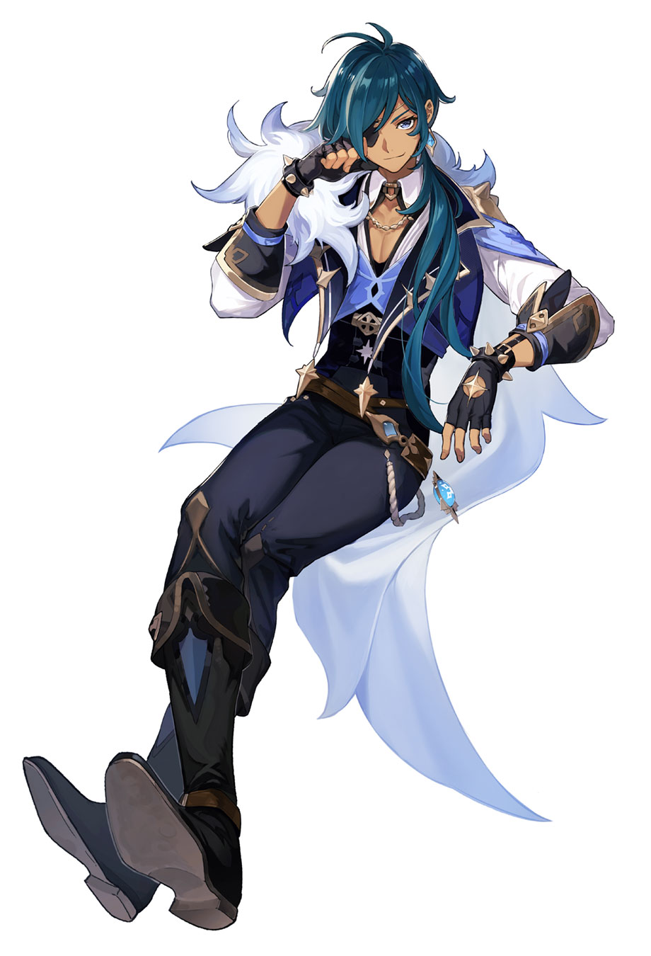 Kaeya Art from Genshin Impact