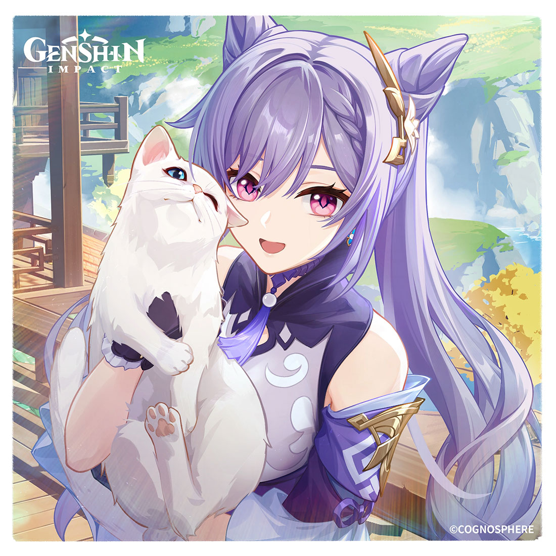 Keqing Birthday 2023 Art from Genshin Impact