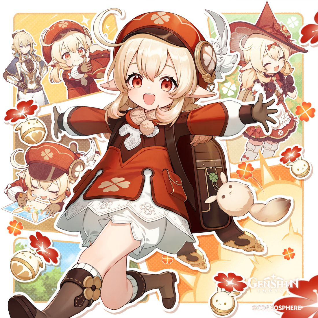 Klee Birthday 2024 Art from Genshin Impact