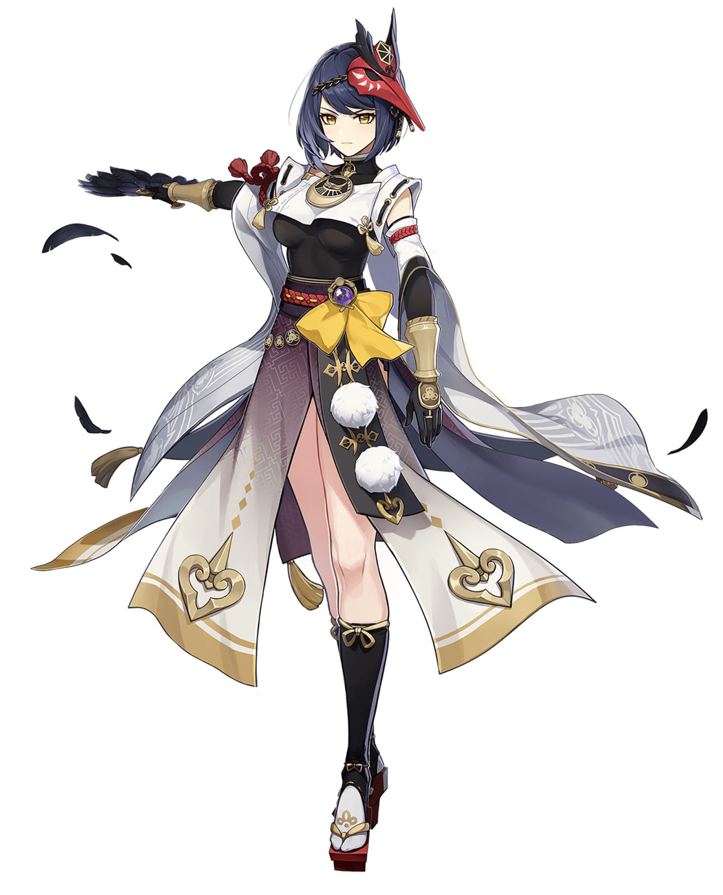 Kujou Sara Art from Genshin Impact
