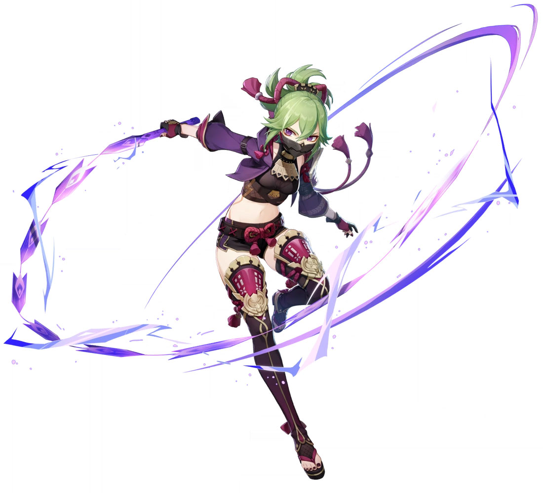 Kuki Shinobu Wish Art from Genshin Impact