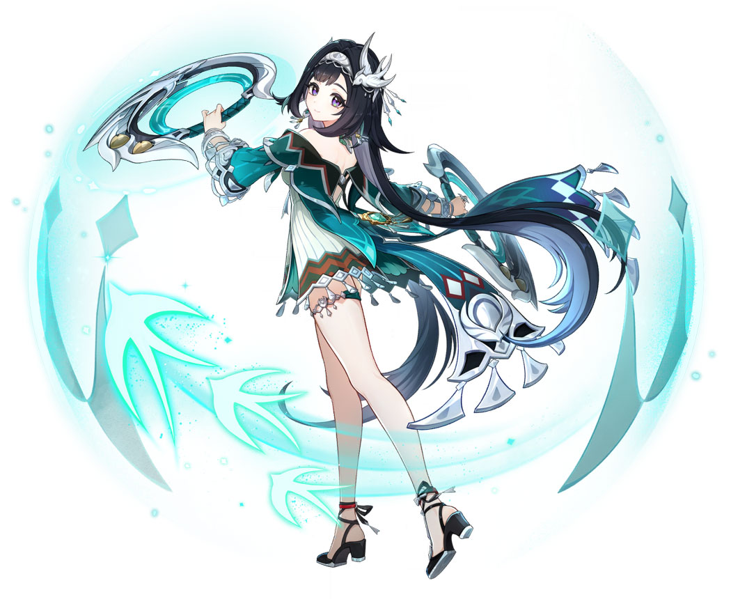 Lan Yan Wish Art from Genshin Impact