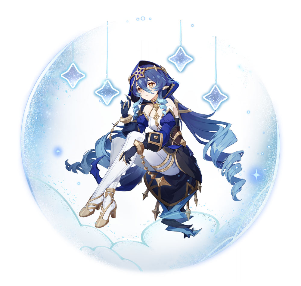 Layla Wish Art from Genshin Impact
