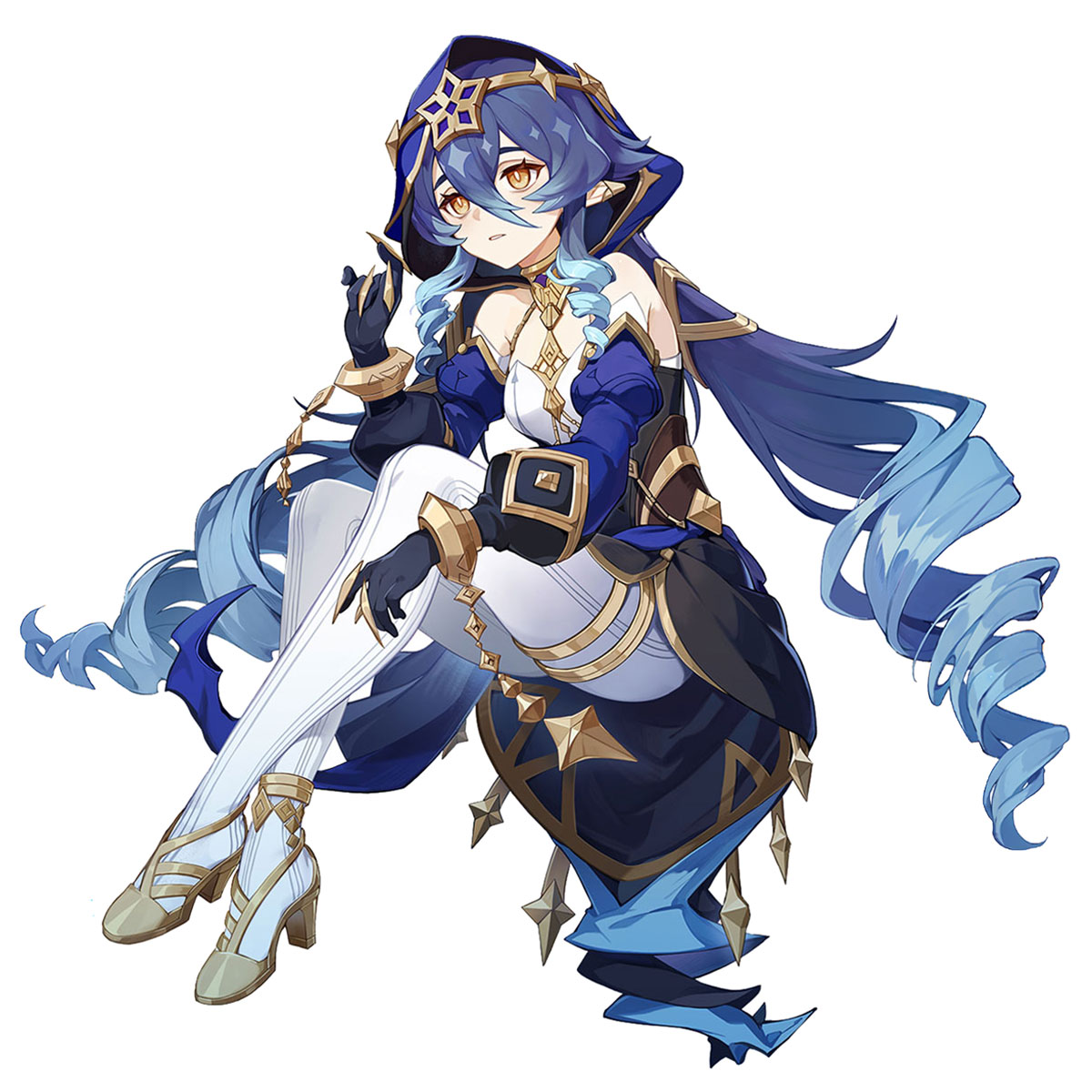 Layla Art from Genshin Impact