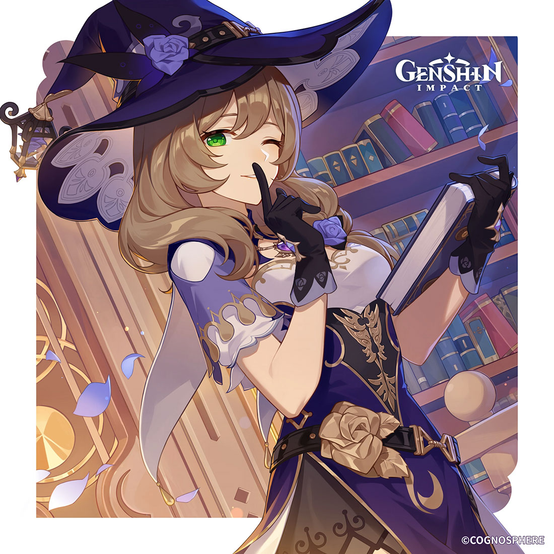Lisa Birthday 2023 Art from Genshin Impact