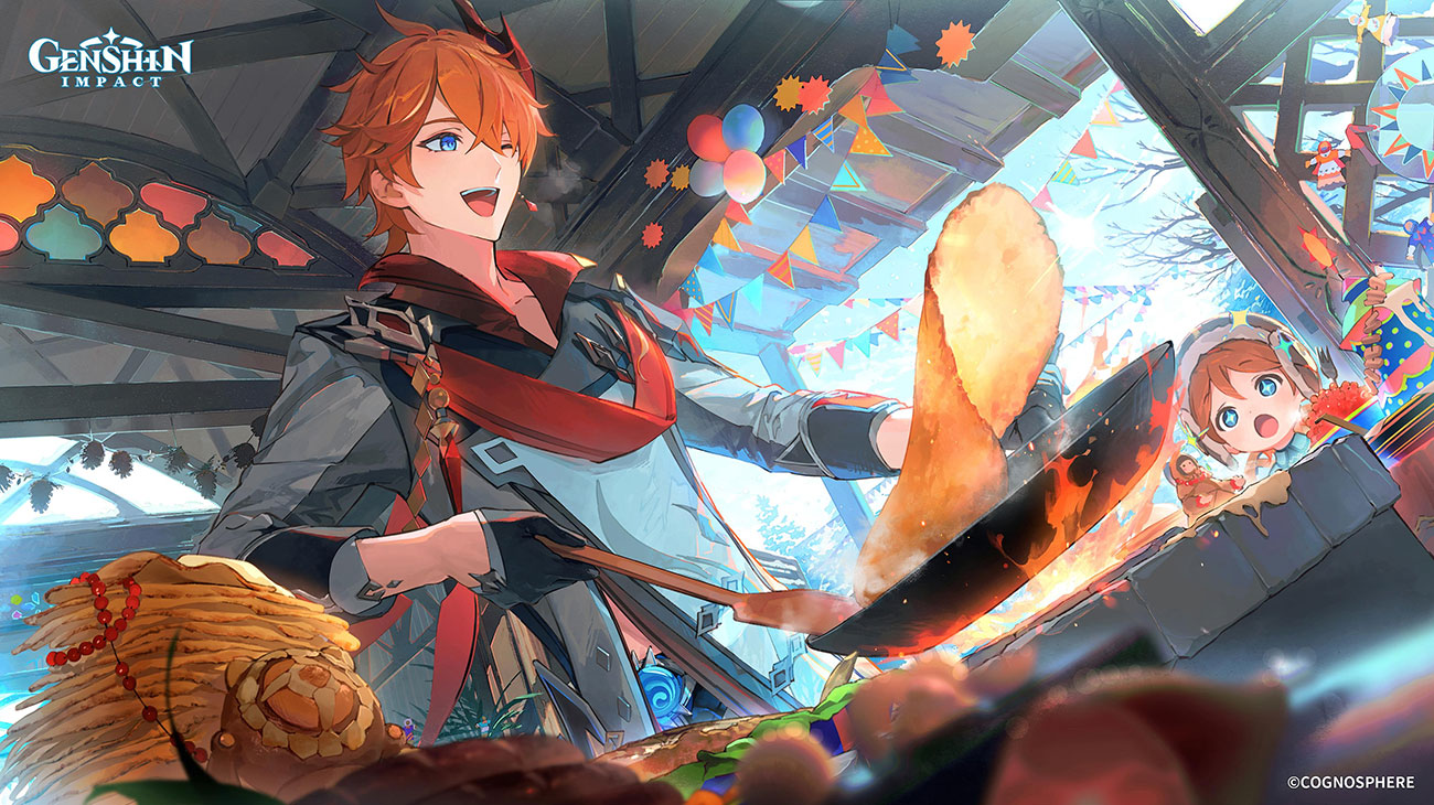 Maslenitsa 2023 Art from Genshin Impact