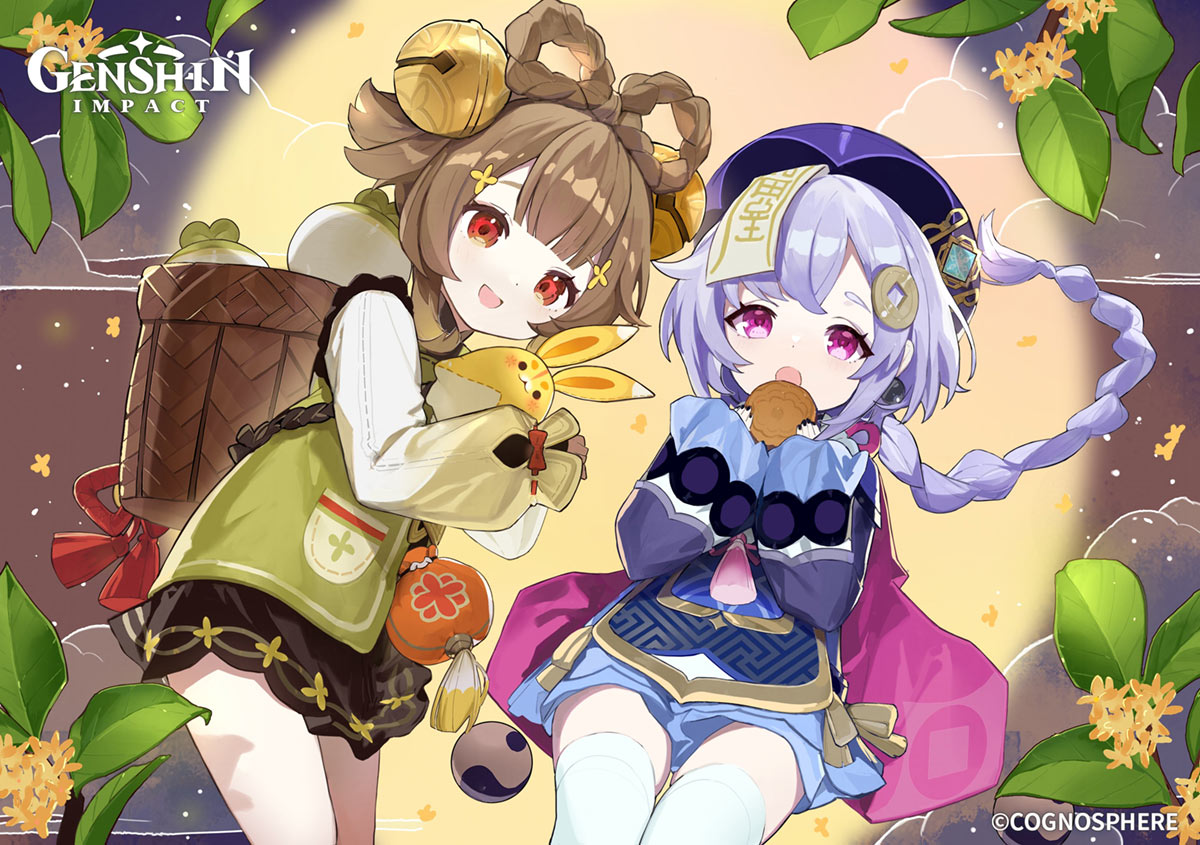 Mid Autumn Festival 2022 Art from Genshin Impact