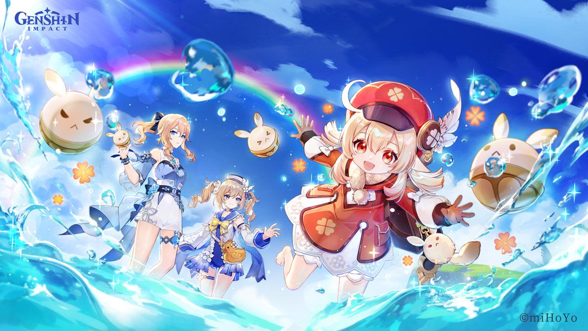 Midsummer Island Adventure Art from Genshin Impact
