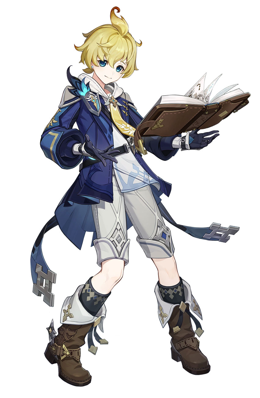 Mika Art from Genshin Impact