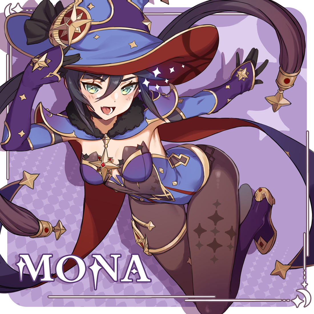 Mona Birthday 2020 Art from Genshin Impact