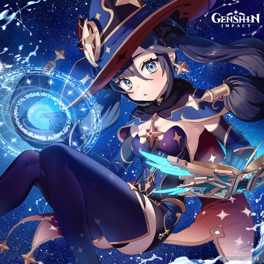 Mona Birthday 2022 Art from Genshin Impact