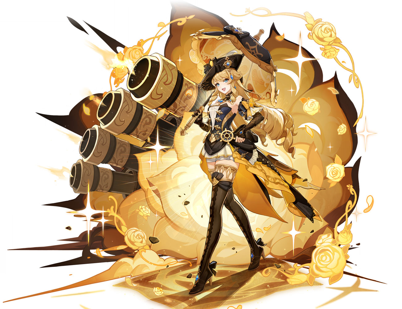 Navia Wish Art from Genshin Impact
