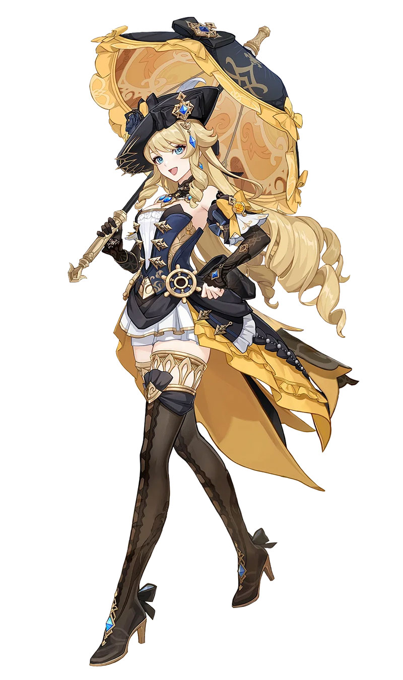 Navia Art from Genshin Impact
