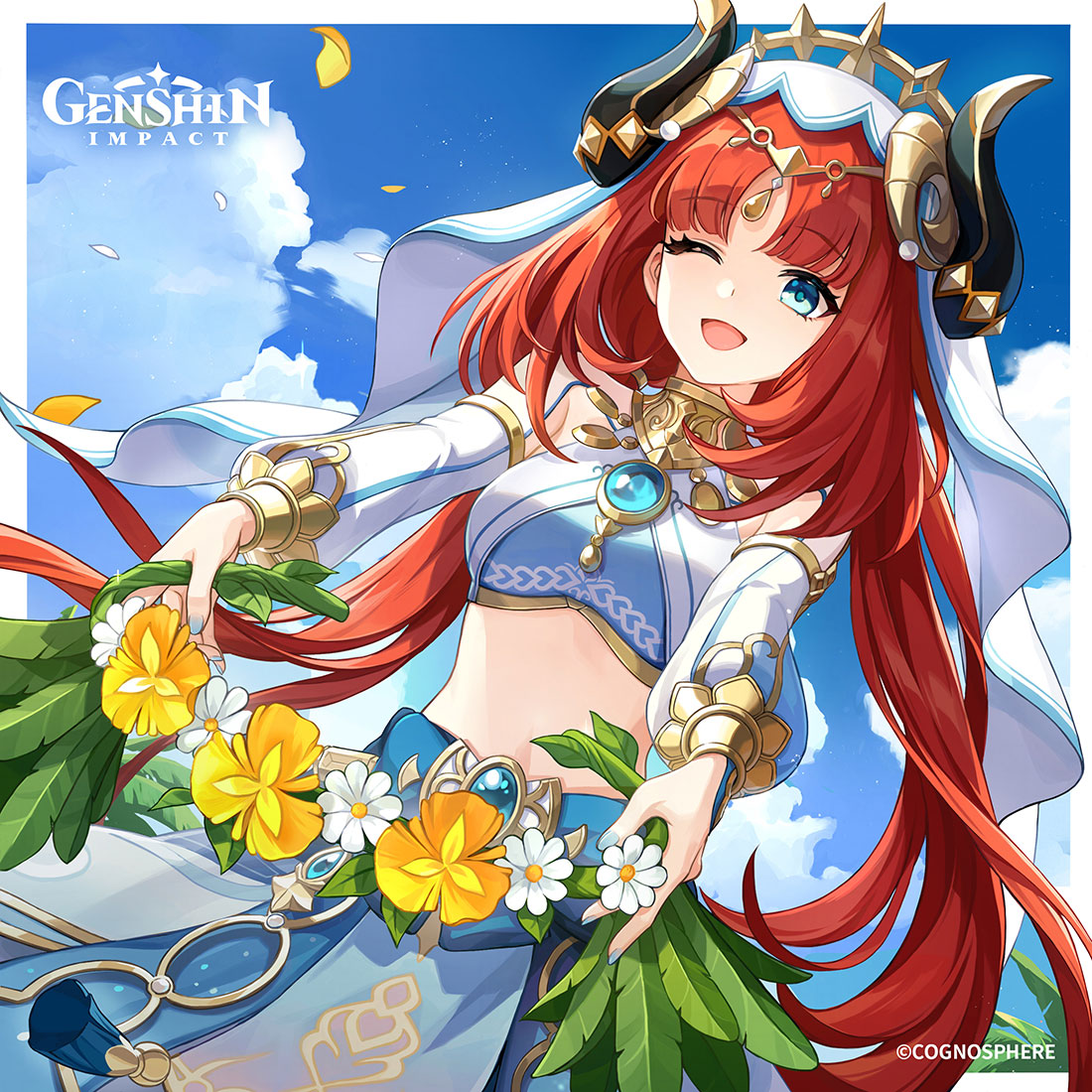 Nilou Birthday 2023 Art from Genshin Impact