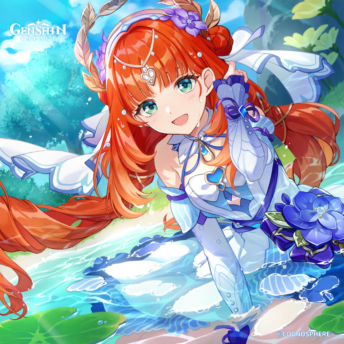 Nilou Birthday 2024 Art from Genshin Impact