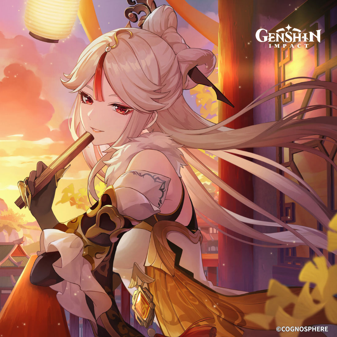 Ningguang Birthday 2024 Art from Genshin Impact