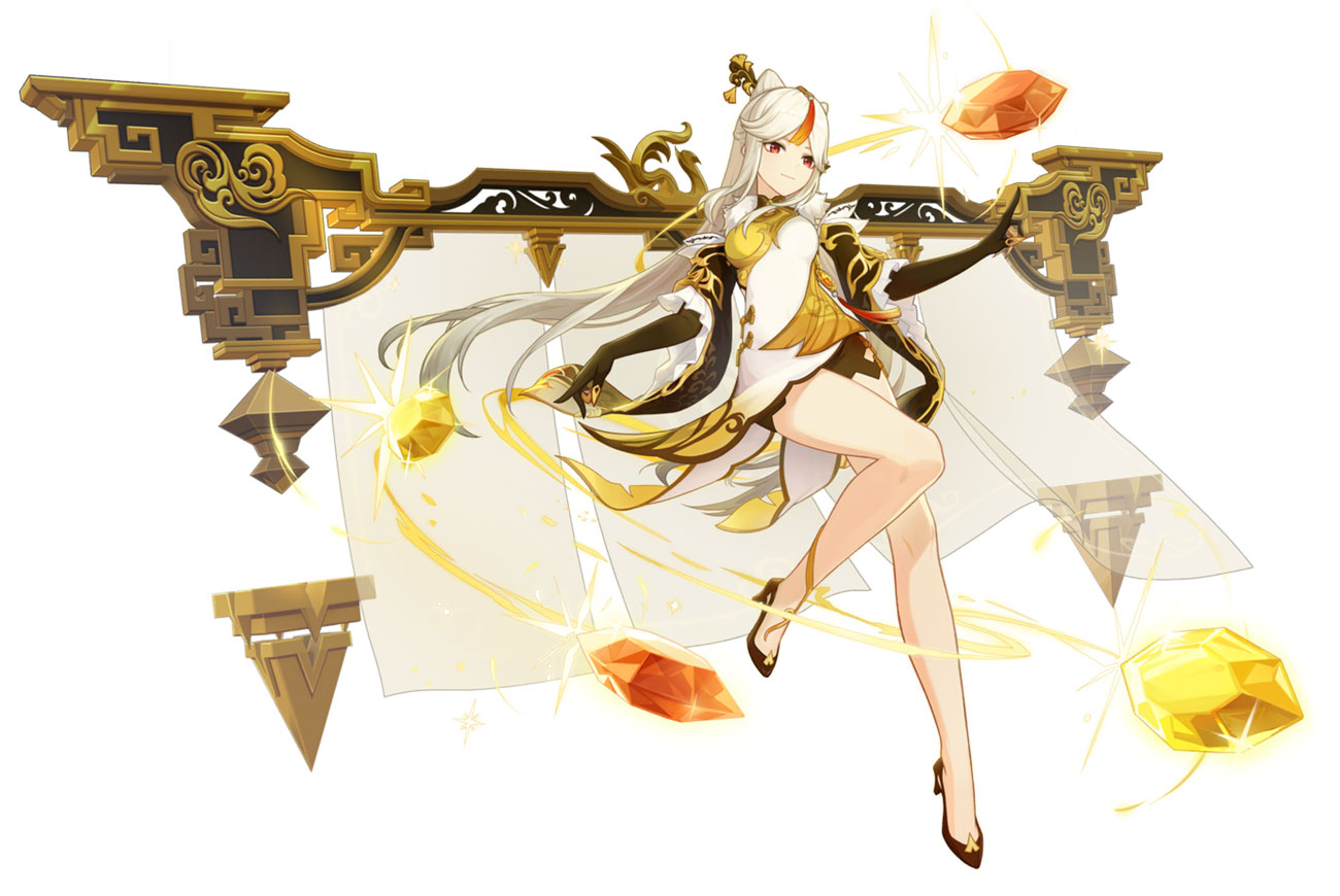 Ningguang Wish Art from Genshin Impact