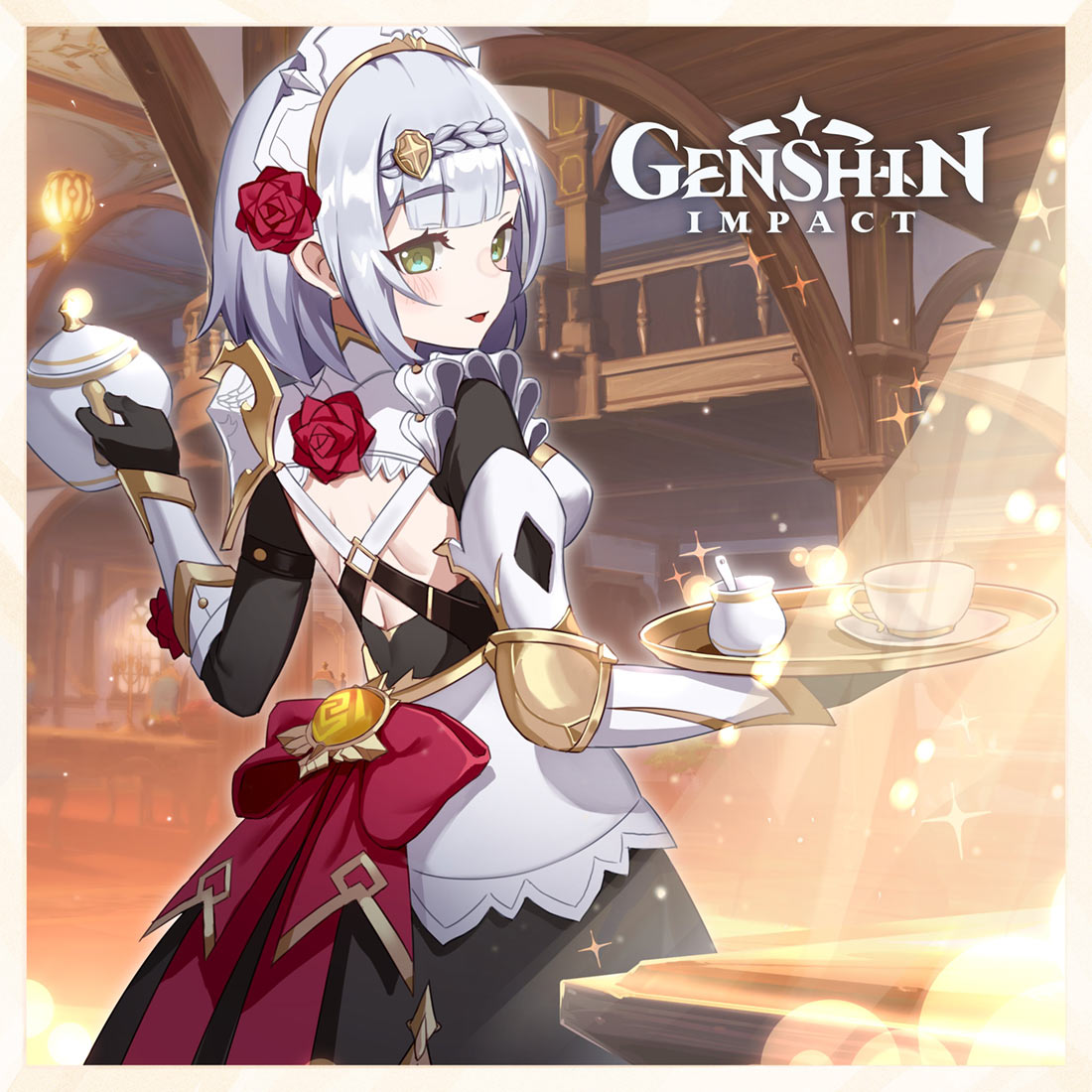Noelle Birthday 2021 Art from Genshin Impact