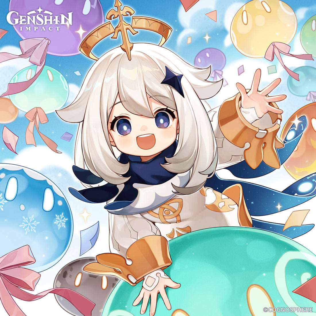 Paimon Birthday 2022 Art from Genshin Impact