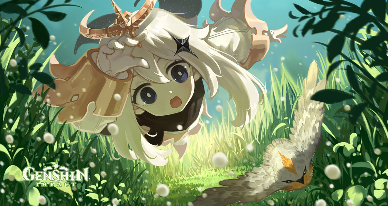 Paimon Illustration from Genshin Impact